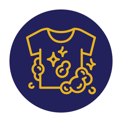 Careful garment handling and hygiene standards